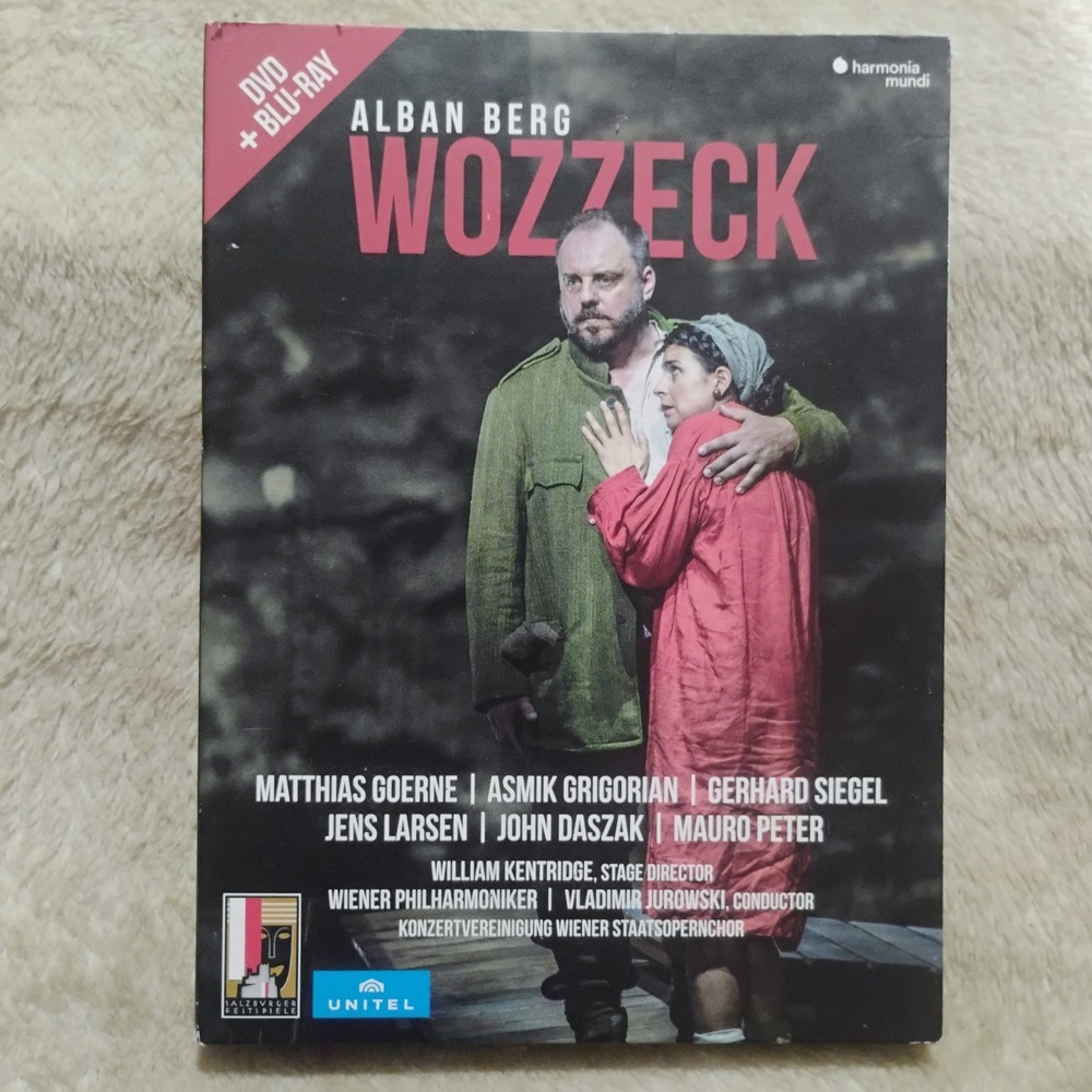 Harmonia Mundi Alban Berg Wozzeck Salzburg Festival DVD Blu-ray Kentridge Opera
